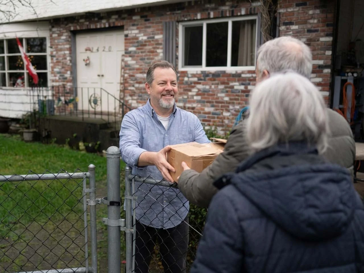 Front entrance of Dave Phillips' digitization workshop on Metchosin Road